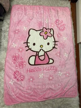 Hello Kitty Pink Children Blanket